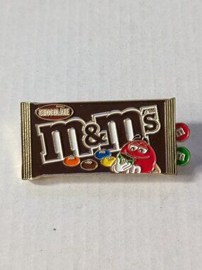 M & M's Mars Milk Chocolate Candy Collector's Pin 2021